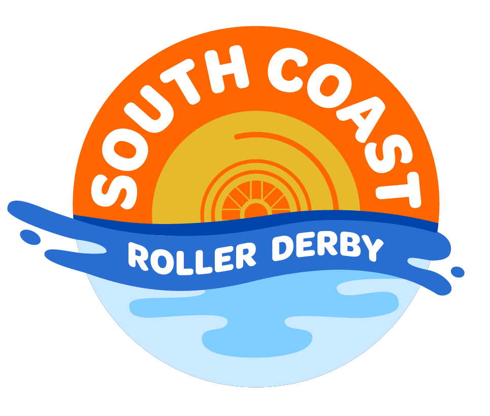 Wave Hello to Our New Logo – SOUTH COAST ROLLER DERBY